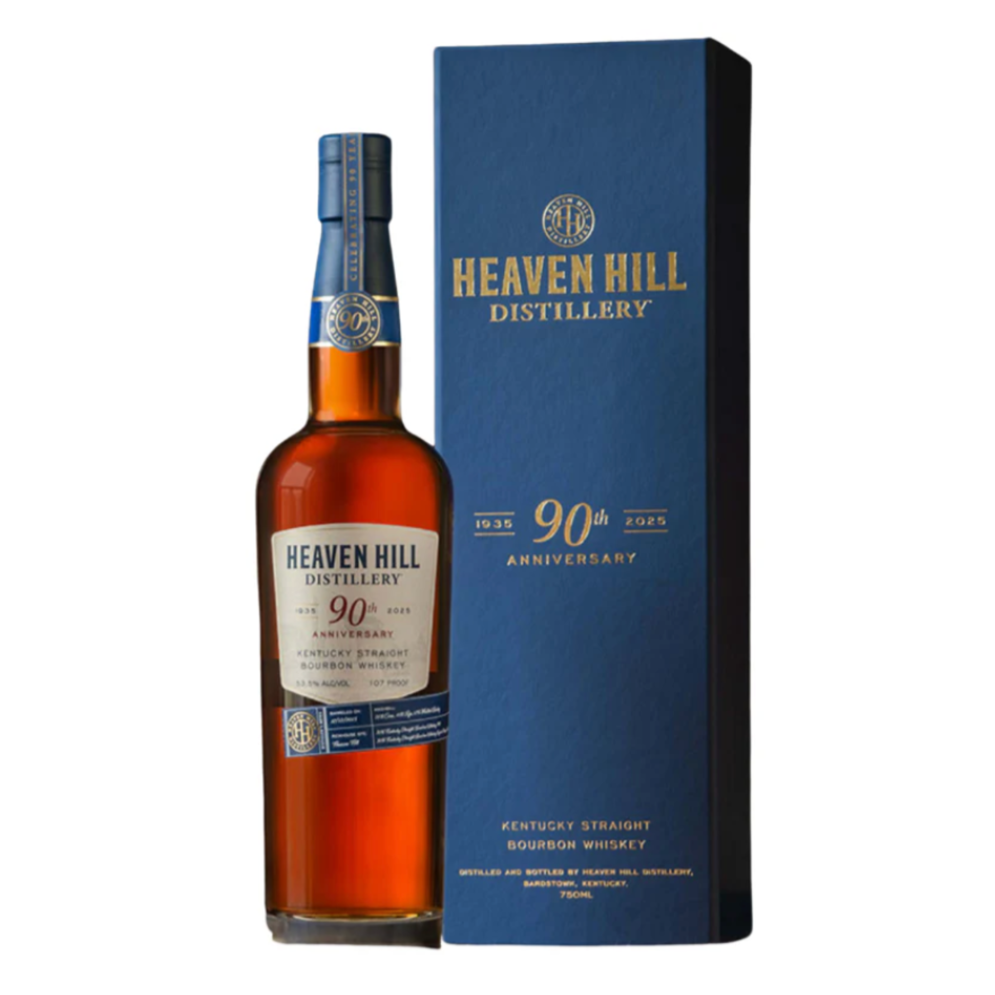 Heaven Hill 90th Anniversary 9 Year Bourbon Whiskey 750 mL