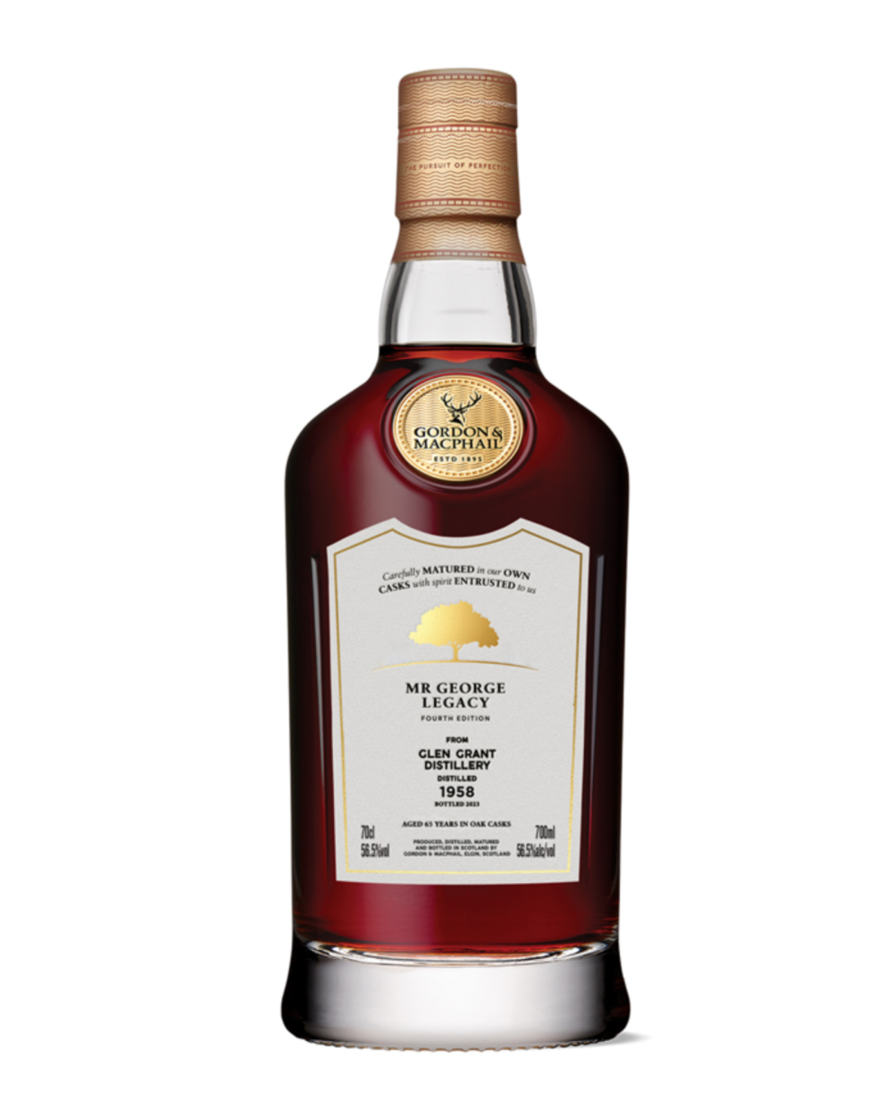 The Legacy of Mr George 4th Edition 65 Year Old Single Malt Scotch Whisky 700mL