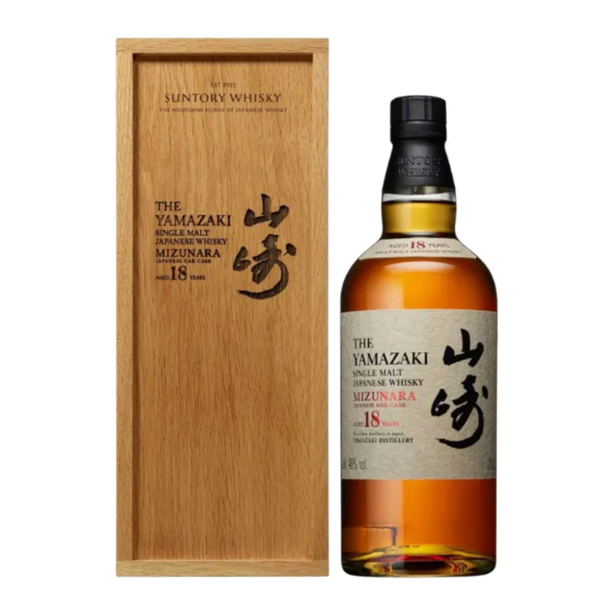 Yamazaki 18 Year Old Mizunara Japanese Oak Cask 2025 Edition 700mL