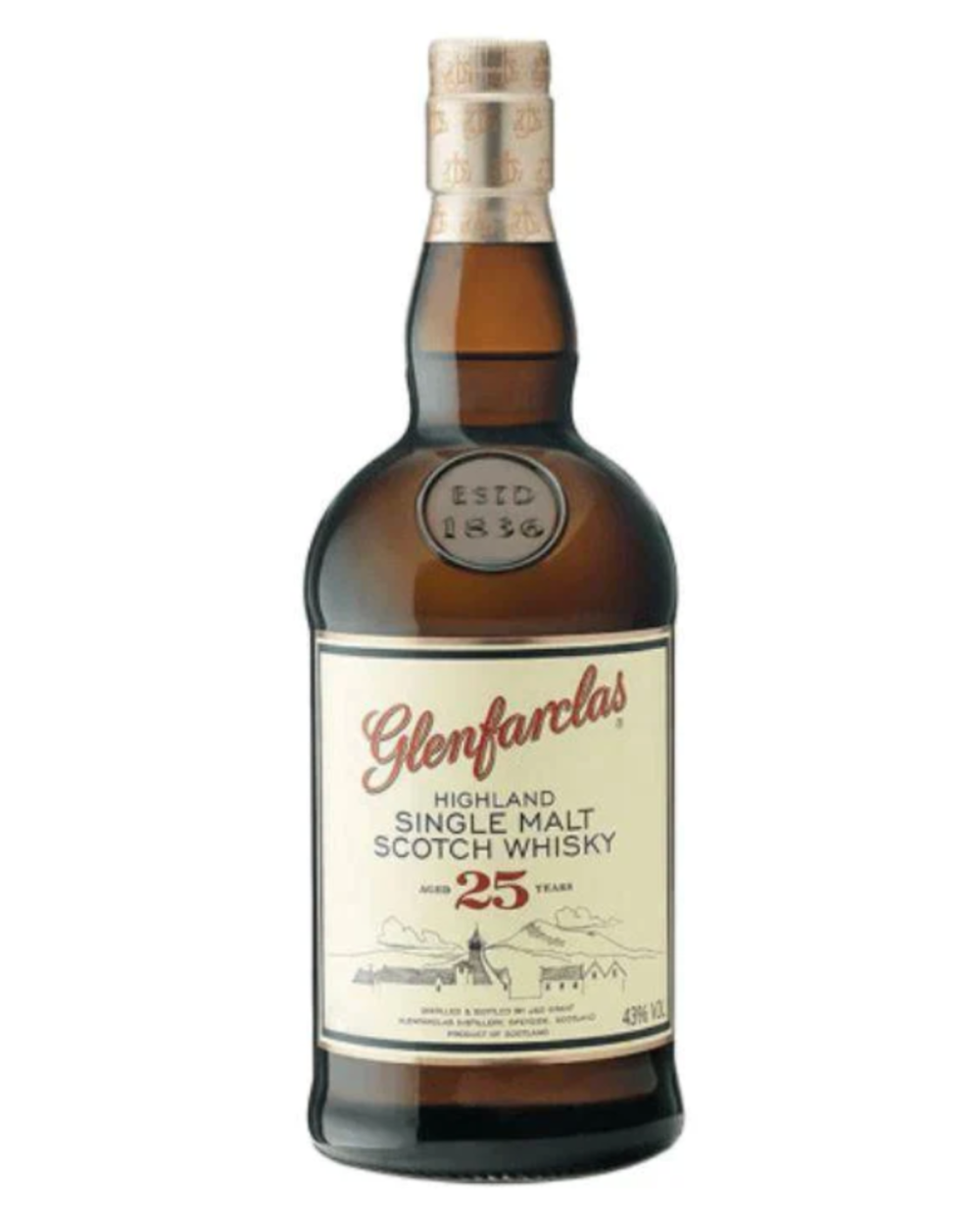 Glenfarclas 25 Year Single Malt Scotch Whisky 750mL