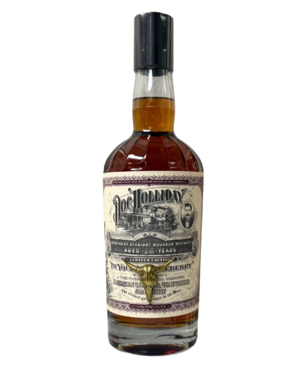 Doc Holliday 16 Year Cask Strength Kentucky Straight Bourbon 750mL
