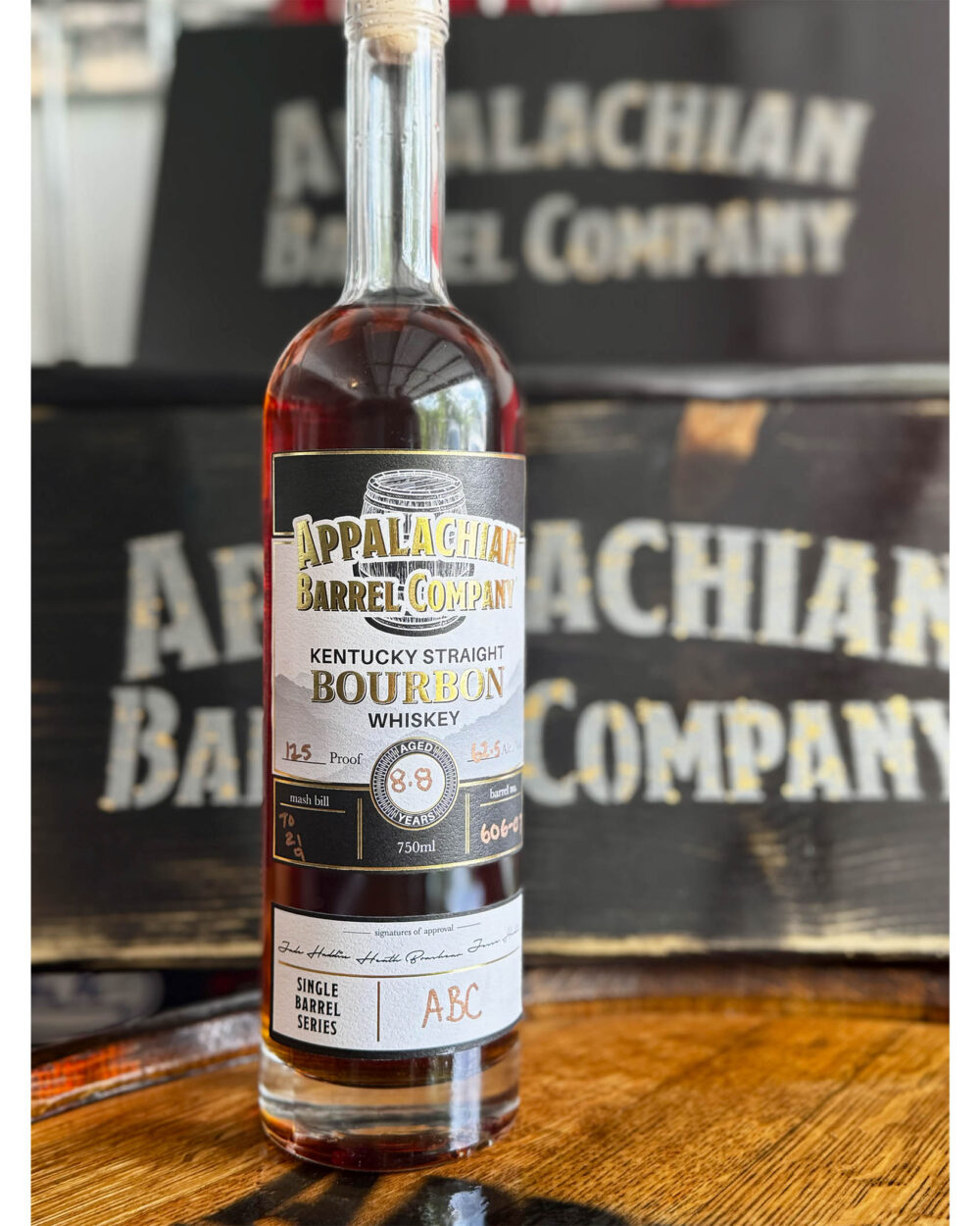 Appalachian Barrel Company 8 Year Single Barrel Kentucky Bourbon Whiskey 750 mL