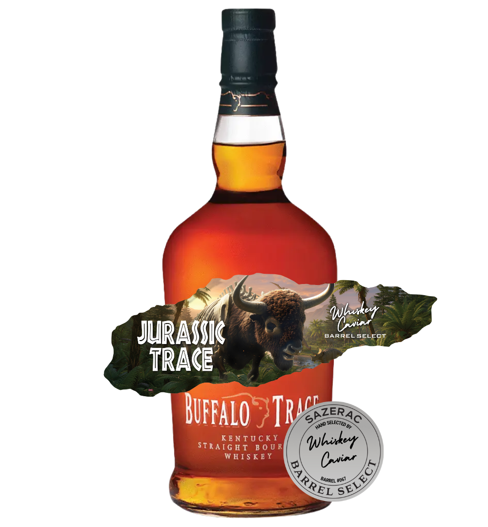 Buffalo Trace "Jurassic Trace" Whiskey Caviar Barrel Pick 750 mL