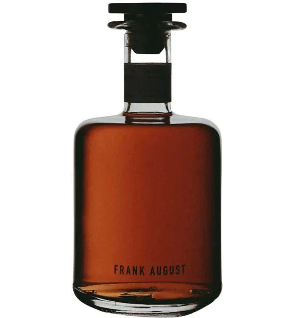 Frank August Small Batch X Whiskey Caviar Engraved Topper Kentucky Straight Bourbon Whiskey 750 mL
